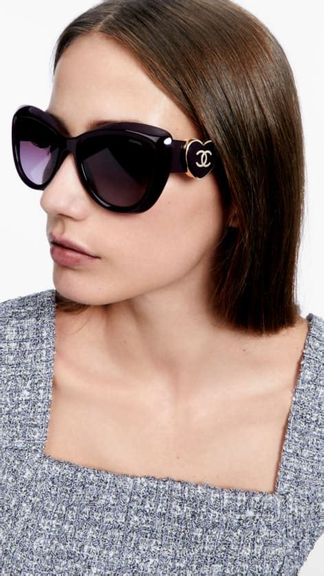 over size chanel sunglasses|chanel sunglasses with clear sides.